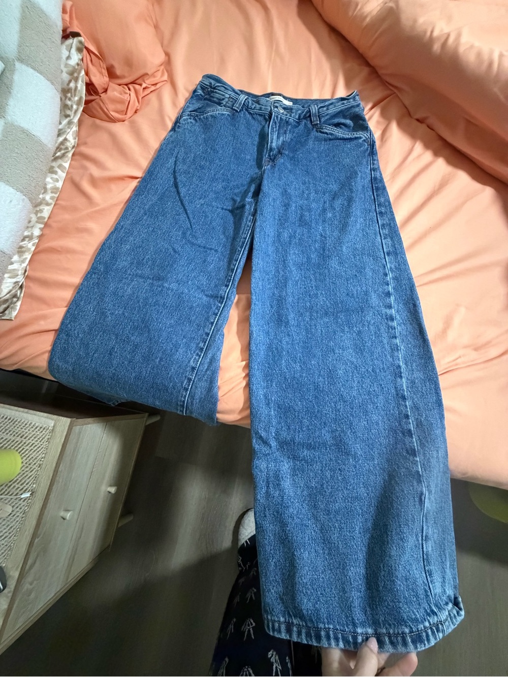 Levi's Wide-Leg High-Rise Denim Jeans in Blue